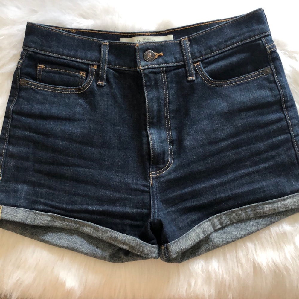 Abercrombie & Fitch Jean Shorts - High Waisted